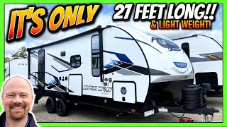 Short and LIGHT Couples Camper 2024 Alpha Wolf 22SW Travel Trailer by Forest River Cherokee RV [upl. by Harrell]