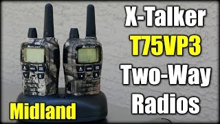 Midland XTalker T75VP3 Two Way Radios [upl. by Brinn]