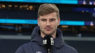 Timo Werner’s postmatch interview after Crystal Palace goal [upl. by Osmund484]