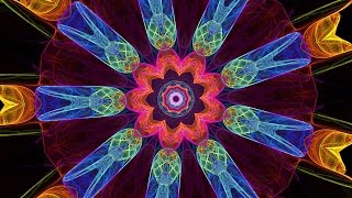 Splendor of Color Kaleidoscope Video v13 Hypnotic Visuals to Relaxing Ambient Meditation Music [upl. by Murtha373]