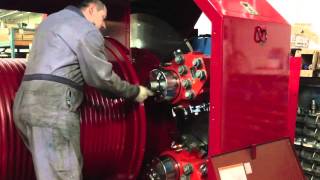 Adjusting the Brakes on an AC Drawworks [upl. by Ennoirb]