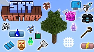 Sky Factory 121 MCPE Bedrock Edition Free Modpack [upl. by Ahsekar]