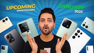 7 Upcoming Smartphones Launching In India January 2023 [upl. by Hairej]