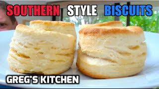 HOW TO MAKE BISCUITS  3 Ingredients  Gregs Kitchen [upl. by Placida509]