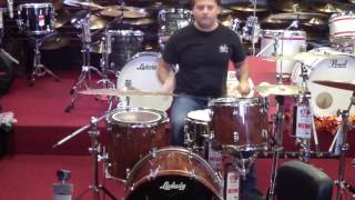 Ludwig Classic Maple Exotic Bubinga TJs MusicDemo [upl. by Tonye]