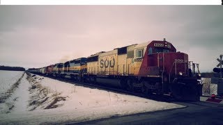 SOO 6022 Leads 642 Near Avonmore [upl. by Gould]