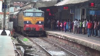 Back to Back Aggressions by Deccan Queen amp Howrah Duronto Express  Tearing Crowds at Dadar Mumbai [upl. by Erdrich953]