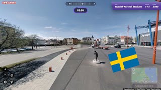 Photosphere 5K with ZERO clues Swedish Football Stadiums Geoguessr Map [upl. by Nerraf573]