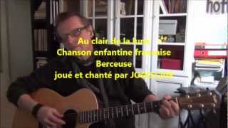 Au clair de la lune  berceuse  chanson pour enfants en francais comptine dodo [upl. by Ytak]