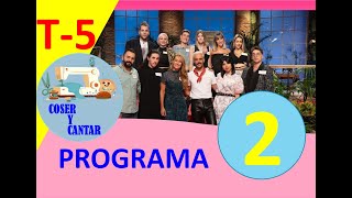 MAESTROS DE LA COSTURA TEMPORADA 5  PROGRAMA 2 COMPLETO [upl. by Ahseret]