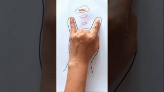 Easy drawing and colour  Handmade crafts shortsfeed viralvideo viralshorts muntahasarts [upl. by Aggie]