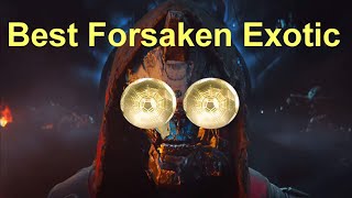 Best Forsaken Exotic  Shards of Galandor  Destiny 2 [upl. by Leunamme551]