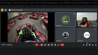 Track Help 21  LIVE Session reviewing your Karting footage [upl. by Blayze432]