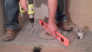 Shower Drain Installation  Connect to Plumbing  Trugard Direct [upl. by Eugenia52]