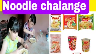 Noodle chalange with ahmed and abrish rajabfamily [upl. by Sean108]