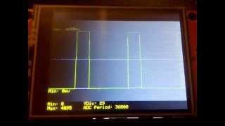 STM32f103c8 ADC DMA oscilloscope [upl. by Nunciata]