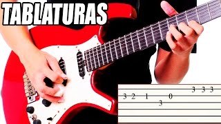 Aprende Como Leer Tablaturas de Guitarra Eléctrica en 3 minutos Curso de guitarra fácil TCDG [upl. by Acinorav]