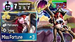 MISS FORTUNE 3 ⭐⭐⭐ W 7 INNOVATORS OBLITERATES ENEMIES TFT SET 6 Guide RANKED I Teamfight Tactics [upl. by Franzoni743]