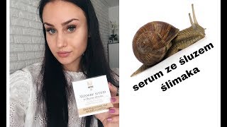 Śluz ze ślimaka na piękną skórę 🐌 Serum ze śluzem ślimaka [upl. by Eniamerej923]