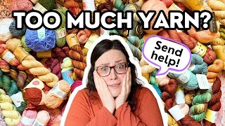 EPIC Yarn Stash Tour of 400 Skeins amp Organise With Me [upl. by Yral]