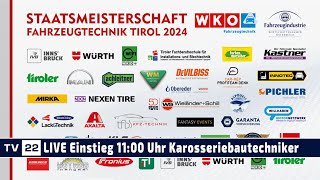 1100 Uhr Live Einstieg bei der STAATSMEISTERSCHAFT Fahrzeugtechnik Tirol 2024 [upl. by Sualkcin]