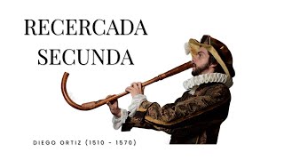 From Diego Ortiz 1510  1570 Recercada Secunda played on CRUMHORN  Renaissance Music [upl. by Yniffit44]