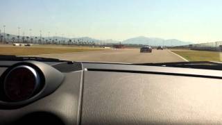 Driving Porsche GT4 Cayman R amp Boxster Spyder at Auto Club Speedway in Fontana [upl. by Lenhard]