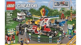 LEGO Fairground Mixer set Official Pictures 10244 [upl. by Nibur]