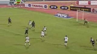 Ghana vs Zimbabwe  Africa Cup of Nations Egypt 2006 [upl. by Slyke107]