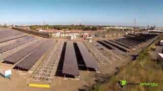 Bardzour  8 mois de chantier photovoltaïque en 1 min  Photovoltaic plant construction timelapse [upl. by Ecnerwaled128]