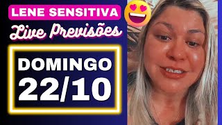 LENE SENSITIVA LIVE COM PREVISÕES DOMINGO 221023❤️🤩 [upl. by Witt]