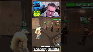 SWGOH 3v3 Grand Arena Wampa beats Starkiller swgoh grandarena galaxyofheroes starkiller wampa [upl. by Aohk]