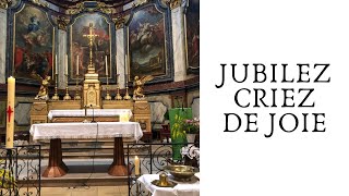 Jubilez criez de joieINSTRUMENTALE ORGUE [upl. by Odnavres757]