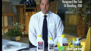 HotSpring Hot Tubs  Maintenance Guide p03  Adjusting Alkalinity [upl. by Worrell]