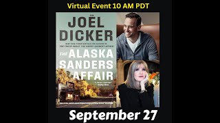 Joel Dicker discusses The Alaska Sanders Affair [upl. by Notsruht]