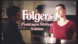 quotyoure my present this yearquot  Folgers Commercial Pendragon Siblings Edition [upl. by Almeta]