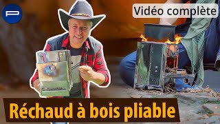 Comment allumer un réchaud à bois pliable de randonnée  Super facile avec nos astuces PEARLTVFR [upl. by Eimrej432]