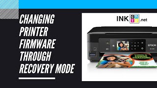 How to change printer firmware through recovery mode  INKCHIP Chipless Solution [upl. by Kellina13]