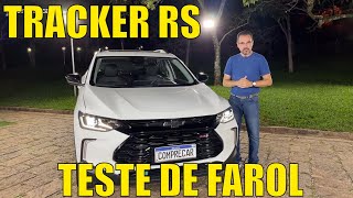 Chevrolet Tracker RS  Teste dos faróis full LED [upl. by Reilly863]