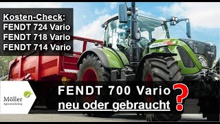 FENDT 724 Vario vs FENDT 718 Vario vs FENDT 714 Vario  gebraucht kräftig sparen [upl. by Ettenowtna]