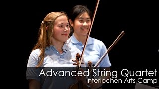 Interlochen Arts Camp Advanced String Quartet [upl. by Rissa]