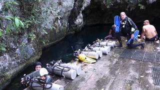 Cave Diving in Grand Cenote Mexico with Steve Martin [upl. by Alpers]