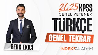 KPSS  Türkçe Genel Tekrar 1  Berk EKİCİ Canlı Yayını [upl. by Unni]