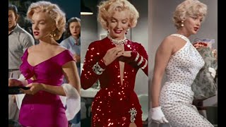 55 Marilyn Monroes looks from her 7 most famous movies [upl. by Anwad515]