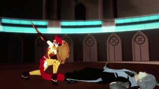 RWBYPyrrha vs CRDL amp Mercury [upl. by Aicenad]