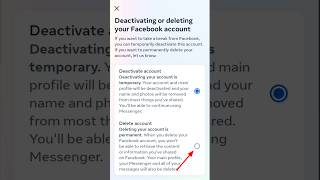 Facebook Account Delete Kaise Kare permanently vishnutoptech shorts [upl. by Uamak]