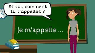 Unité 2  Les présentations  vidéo 01 quotComment tu tappellesquot [upl. by Euqram370]