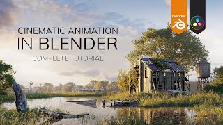 How to create Realistic Nature Scene in BLENDER [upl. by Allekram434]