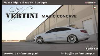 Vertini Magic Concave Wheels  Wheels For luxury cars [upl. by Dina]