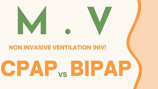 5 Mechanical Ventilation NIV CPAP vs BiPAP Part II [upl. by Massey946]